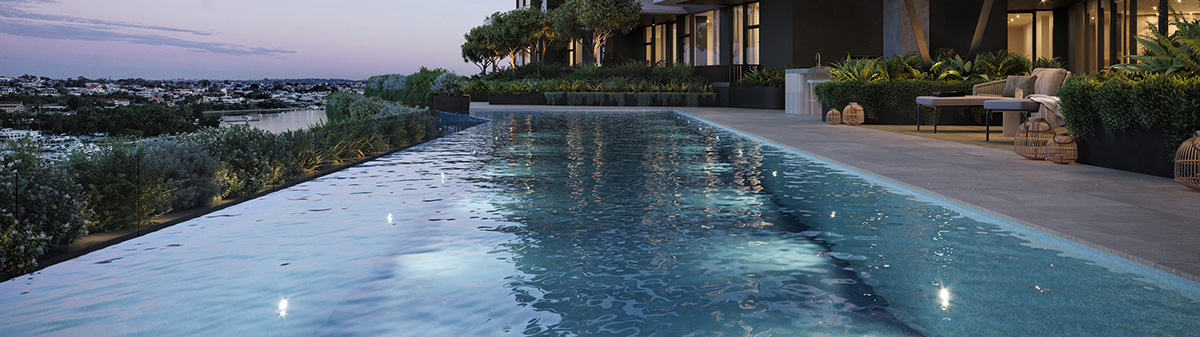 Pool Image – Night Pool Image - Night